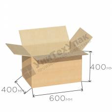 Гофрокороб 600*400*400 мм Т-24 бурый